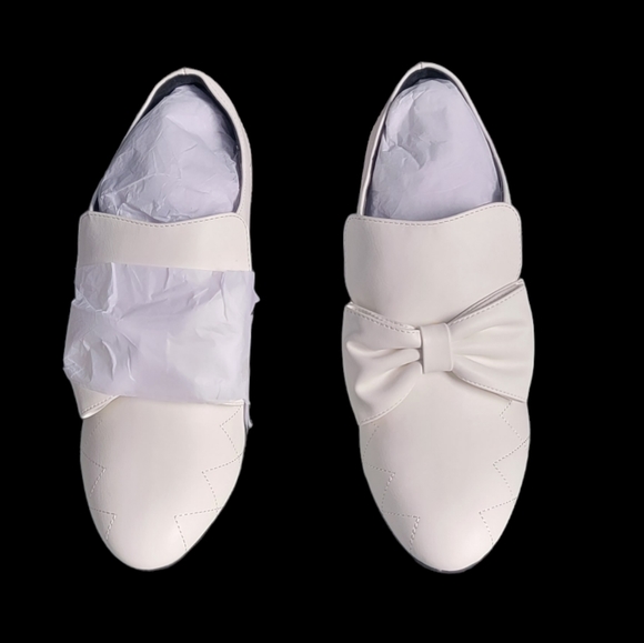 Womens Chunky Heel Ankle Boots Pointed Toe Booties Bow Slip On Stitch Suede Part - Picture 5 of 5